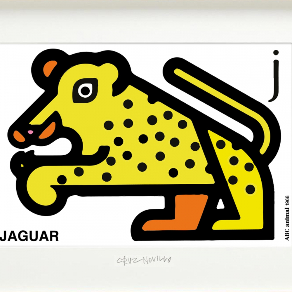 Print ABC animal Jaguar