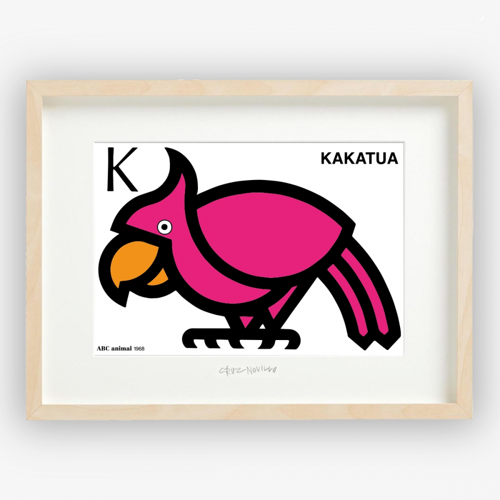 Print ABC animal Kakatua